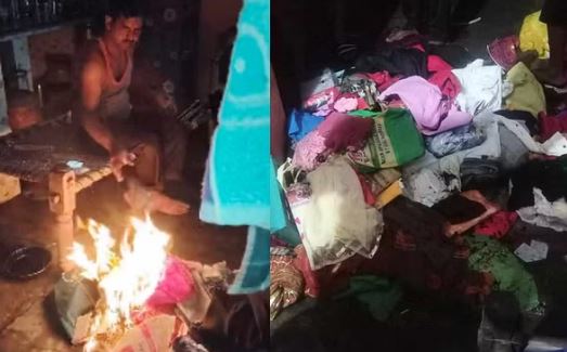 Roorkee News: शराबी ने खुद घर में लगाई आग, पत्नी और बेटी की शिकायत पर पहुंची पुलिस