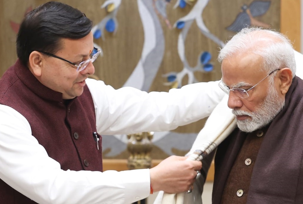 सीएम धामी ने पीएम मोदी से की मुलाकात, राष्ट्रीय खेलों के लिए आमंत्रित किया, इस वजह से जताया आभार